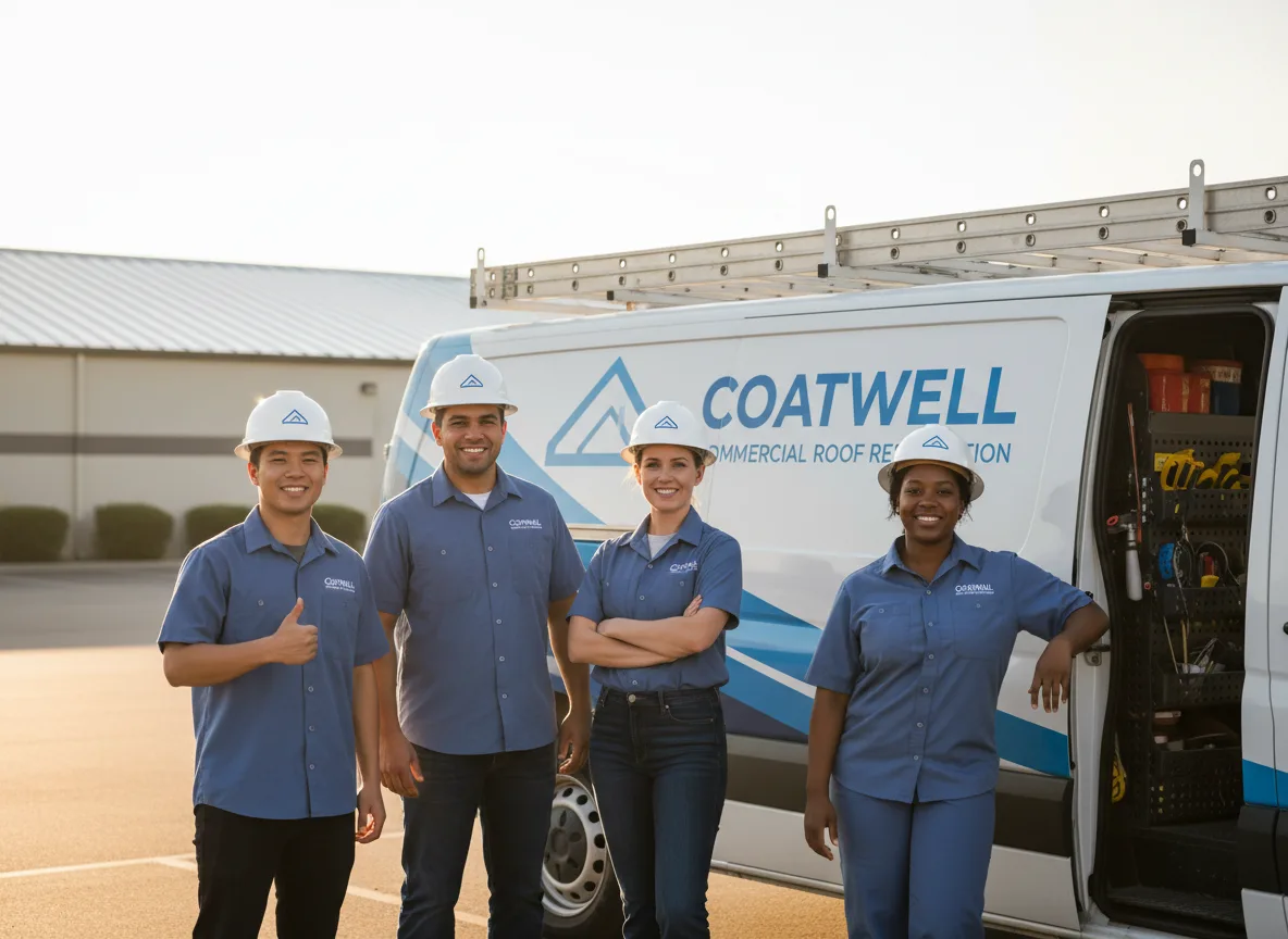 Commercial roof coating company in Commack, NY
